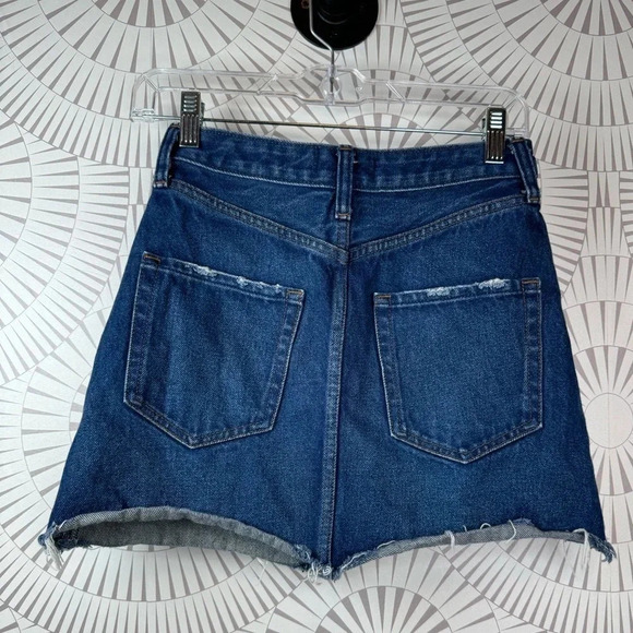 Abercrombie & Fitch Women’s Zoe Natural Rose‎ Vintage A-Line Skirt 24/00 - Picture 3 of 5